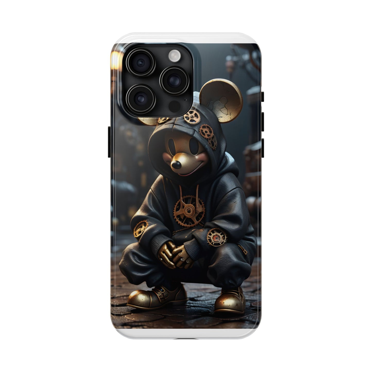 Steampunk Mickey Tough Phone Case - Durable & Stylish Phone Cover