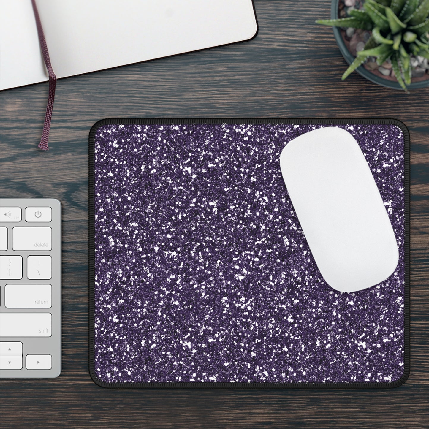 Chunky Glitter Mouse Pad – Sparkle While You Scroll