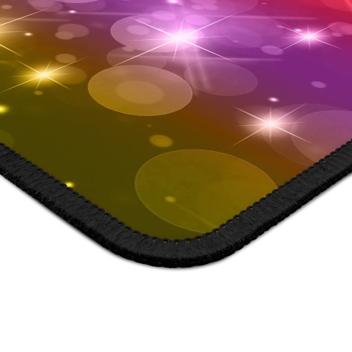 Rainbow Starburst Mouse Pad – Sparkle Like You Mean It!