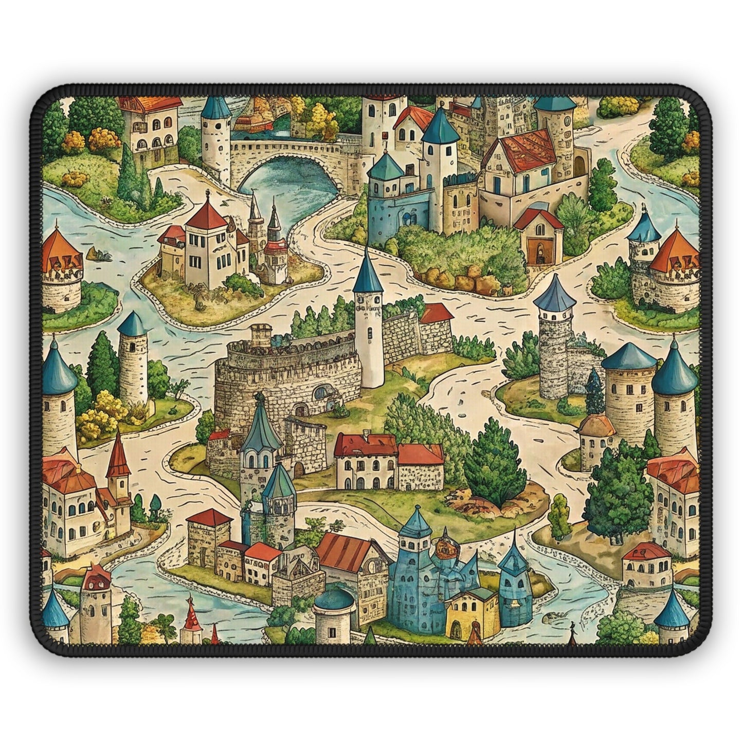 Whimsy Kingdom Mouse Pad – Where Fairytales and Clicks Collide