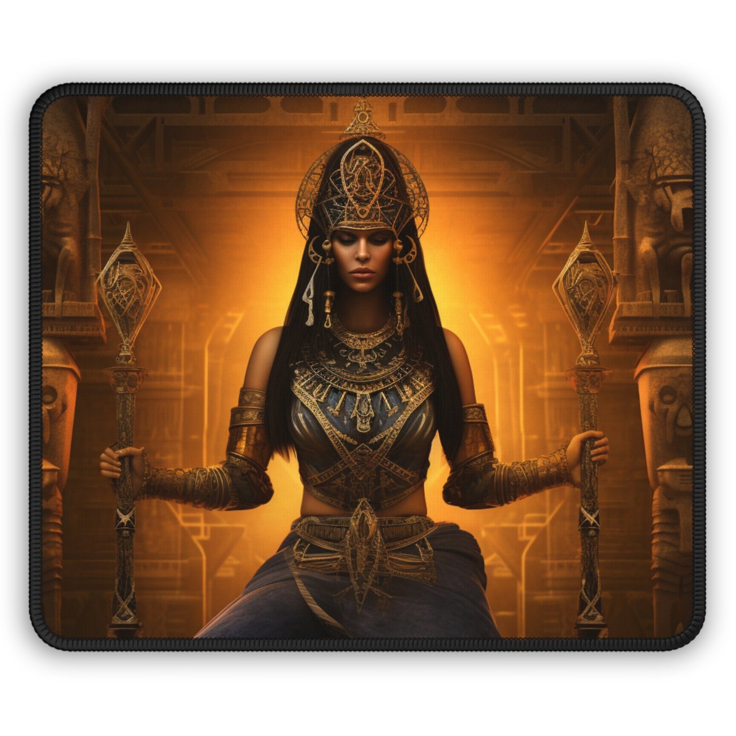 Queen of the Ancients Mouse Pad – Rule Your Realm with Wisdom and Power!