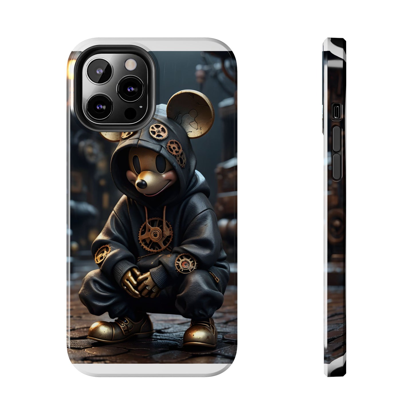 Steampunk Mickey Tough Phone Case - Durable & Stylish Phone Cover