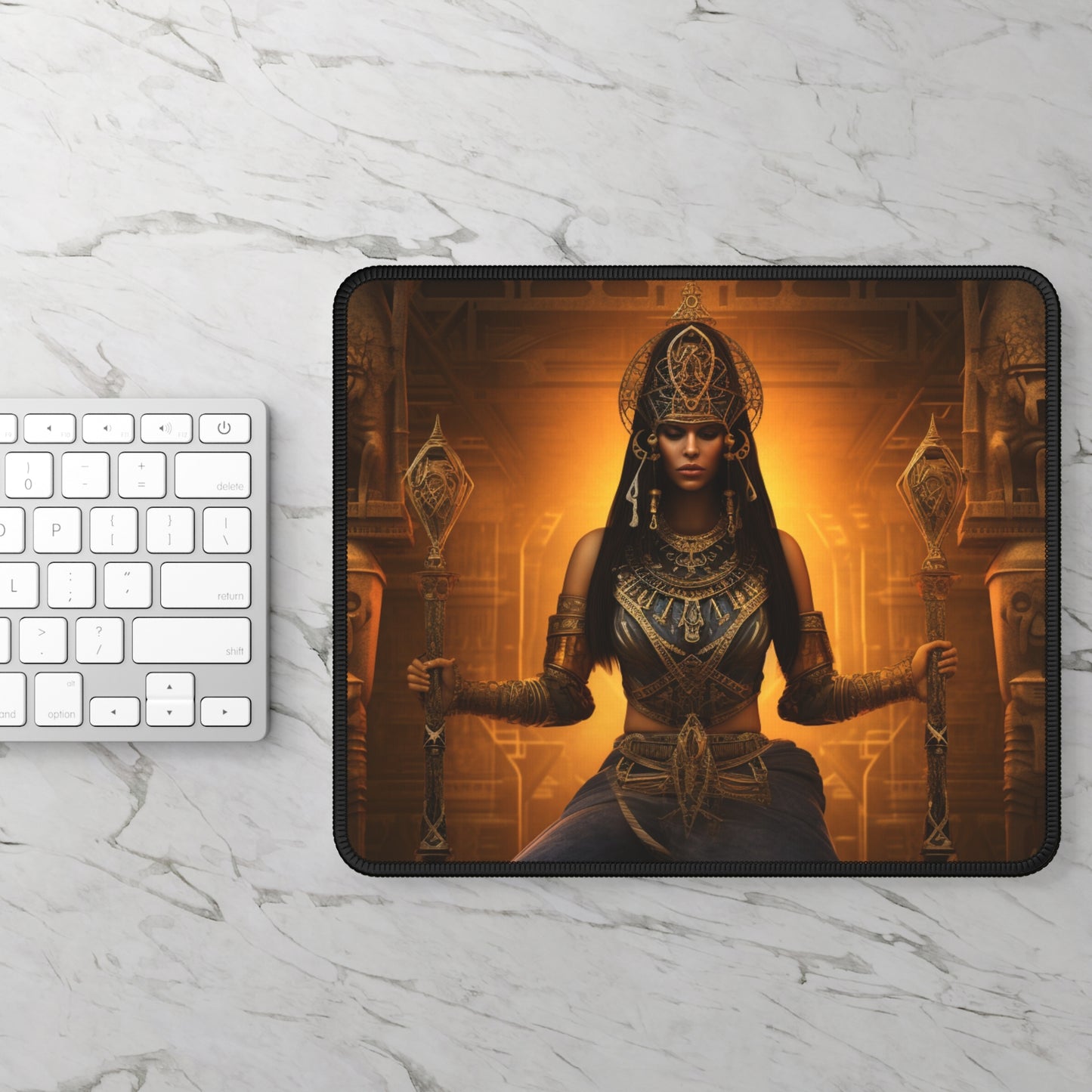 Queen of the Ancients Mouse Pad – Rule Your Realm with Wisdom and Power!