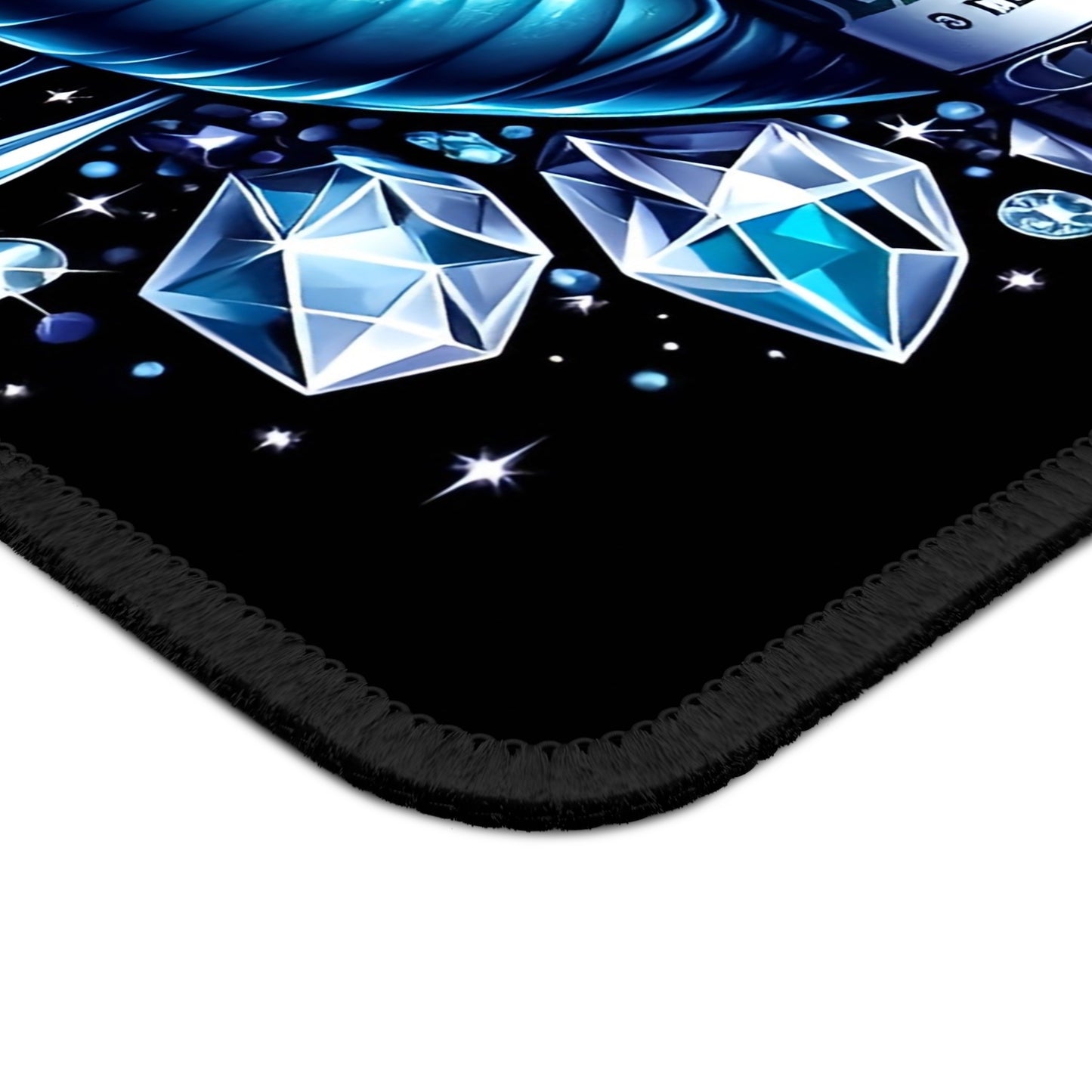 Money Lips & Diamond Drip Mouse Pad – Click Like a Billionaire