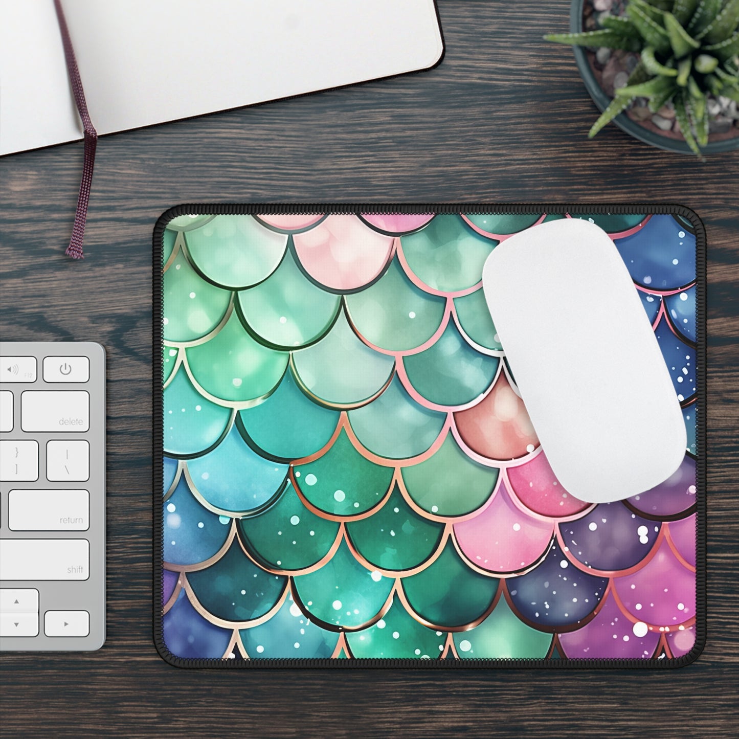 Mermaid Dreams Mouse Pad – Dive Into Magic with Every Click!