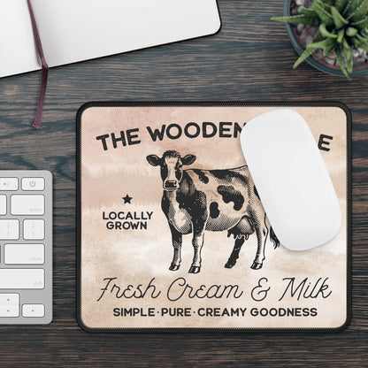 The Wooden Ladle Mouse Pad – Stir Up Some Creamy Nostalgia 🐄