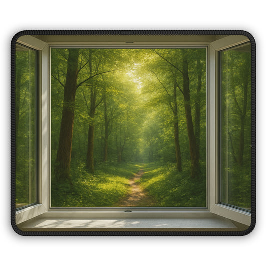 Forest Daydream Mouse Pad – A Window into the Heart of the Woods