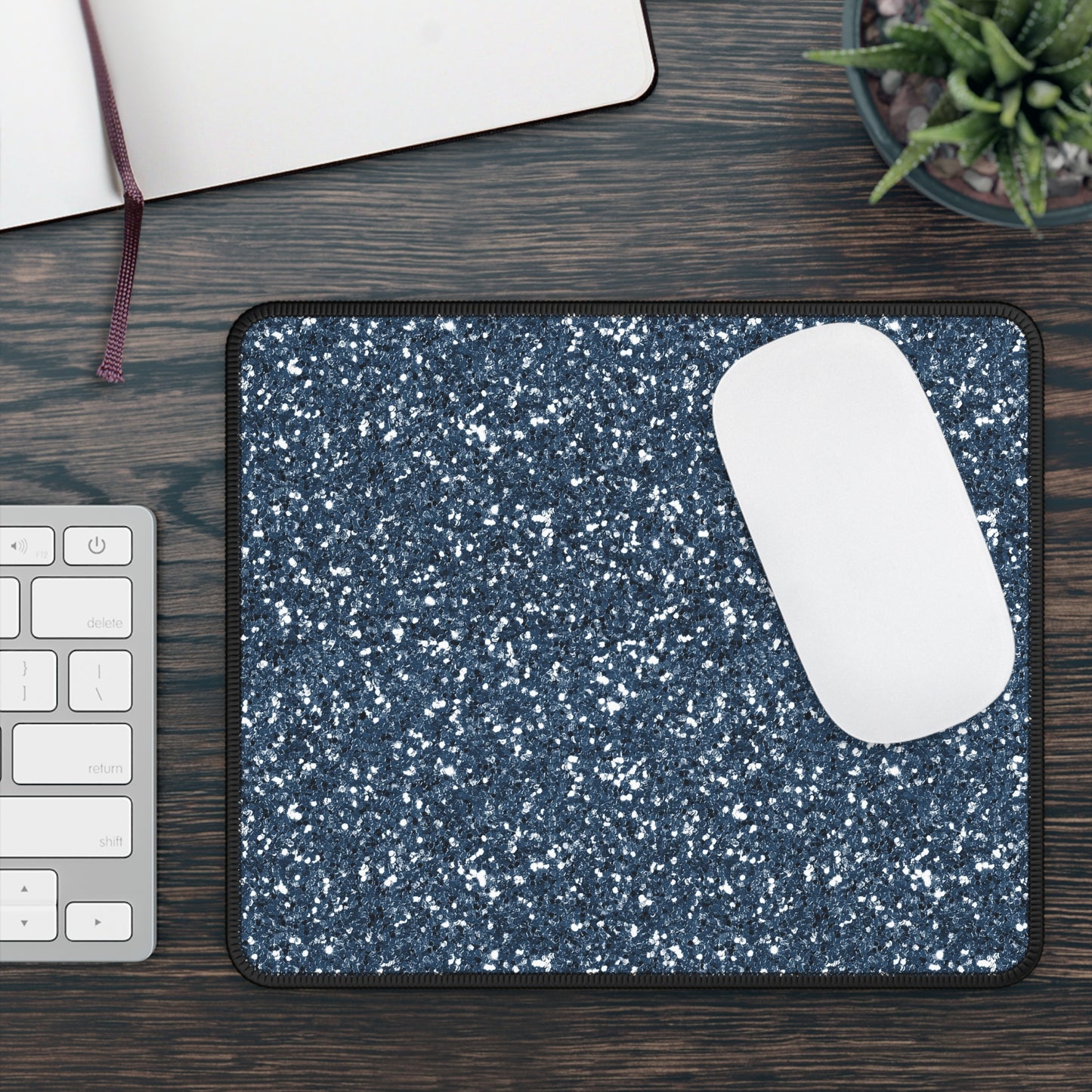 Chunky Glitter Mouse Pad – Sparkle While You Scroll