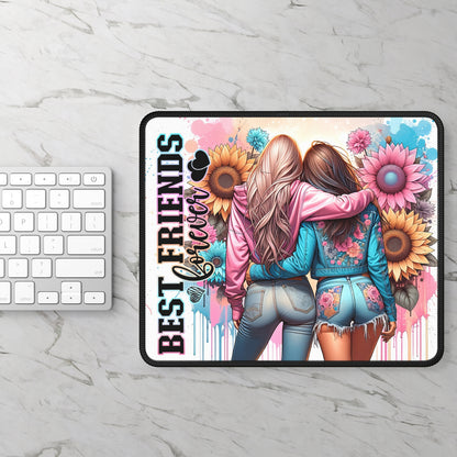 Best Friends Forever Mouse Pad – Colorful Memories at Your Fingertips