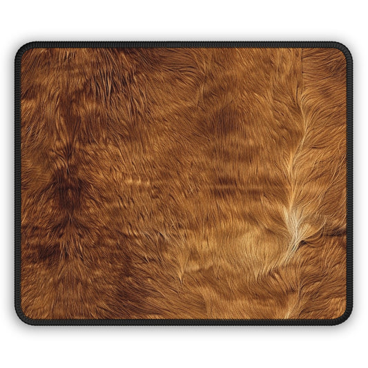 Golden Grazer Mouse Pad – Smooth as Saddle Leather, Wild as the West