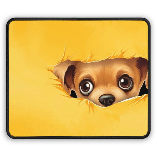Peeking Pup Mouse Pad – Who Let the Dogs on the Desk?!