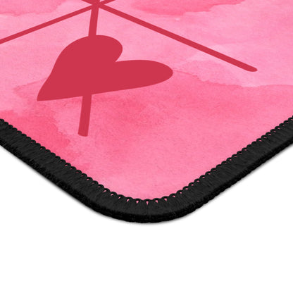 Tic-Tac-LOVE Mouse Pad – The Winning Move Is Always Heart