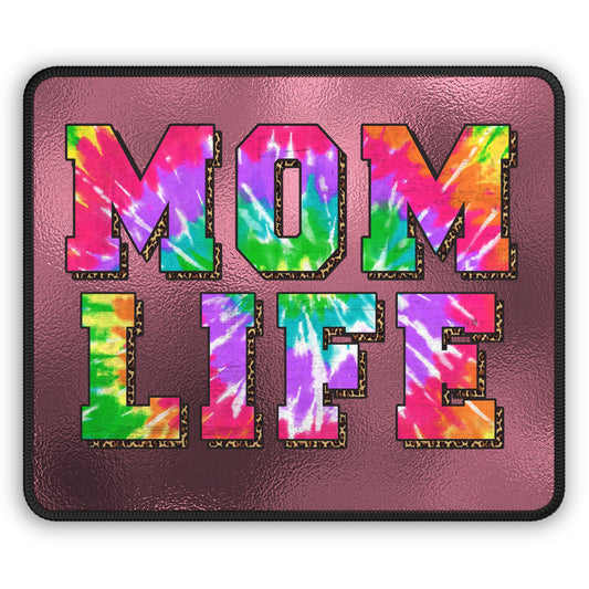 Mom Life Mouse Pad – Chaos, Coffee, and Clicks