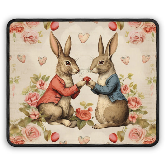 Vintage Bunny Love Mouse Pad – Hopelessly Adorable