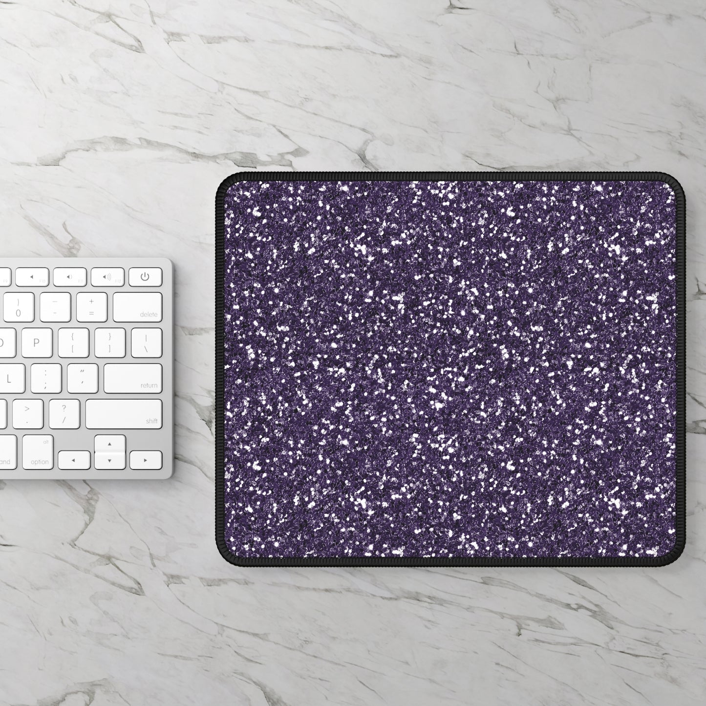 Chunky Glitter Mouse Pad – Sparkle While You Scroll
