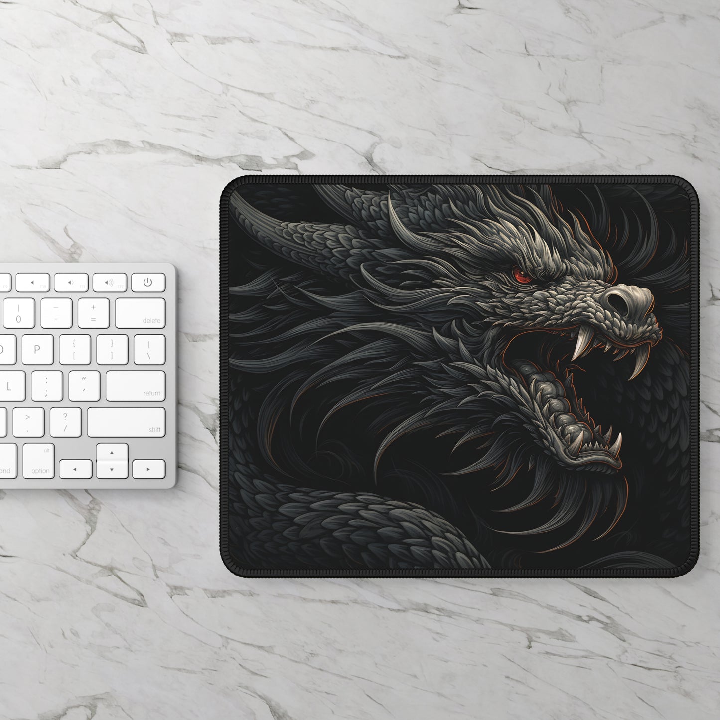 Spirit Serpent Dragon Gaming Mouse Pad – Command with Ancient Majesty!
