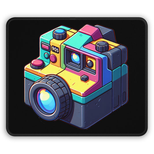 90s Retro Camera Mouse Pad – Capture the Coolness at Every Click!