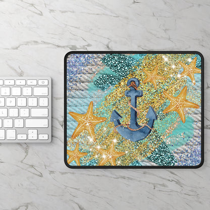 Seas the Sparkle Mouse Pad – Anchored in Glitter, Fueled by Shine
