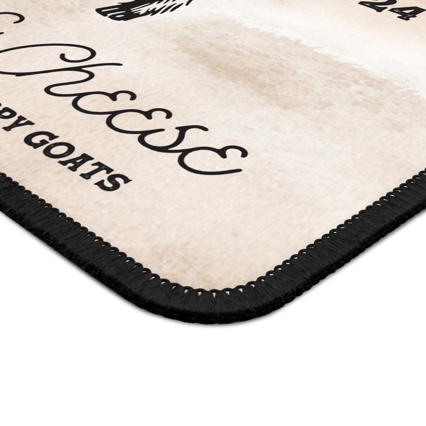 Rustic Nanny Co. Mouse Pad – Goat Milk, Cheese & Charm for Your Desk
