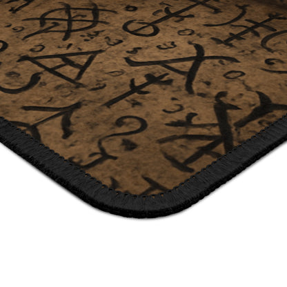 Cursed Runes Mouse Pad – Dare to Wield Forbidden Power!