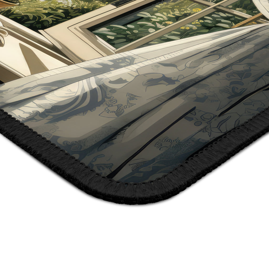 Quiet Morning Mouse Pad – Sip, Breathe, Click