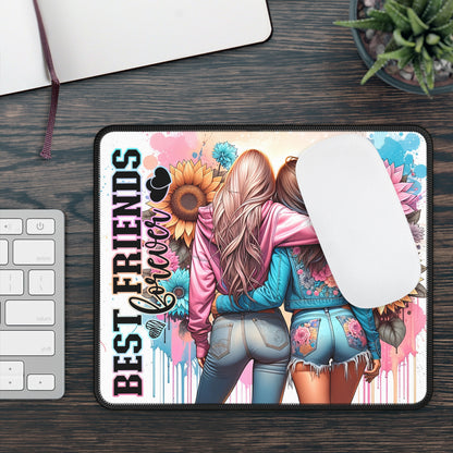 Best Friends Forever Mouse Pad – Colorful Memories at Your Fingertips