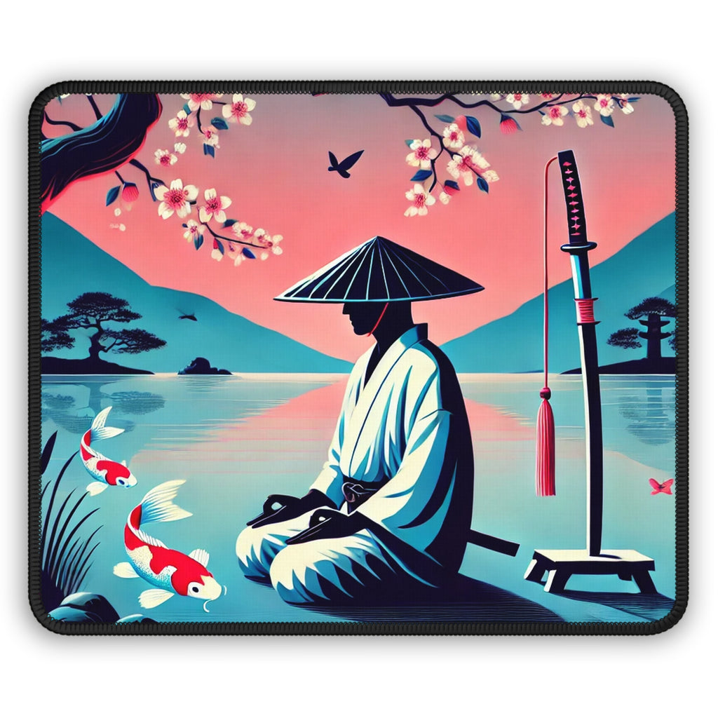 Way of the Warrior Mouse Pad – Calm Mind, Sharp Blade, Smoother Clicks