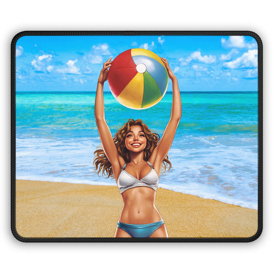 Beach Ball Bliss Mouse Pad – Fun in the Sun at Your Fingertips