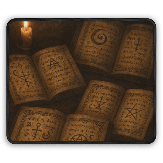 Grimoire of Shadows Mouse Pad – Cast Spells, Conquer Realms, Command Knowledge!
