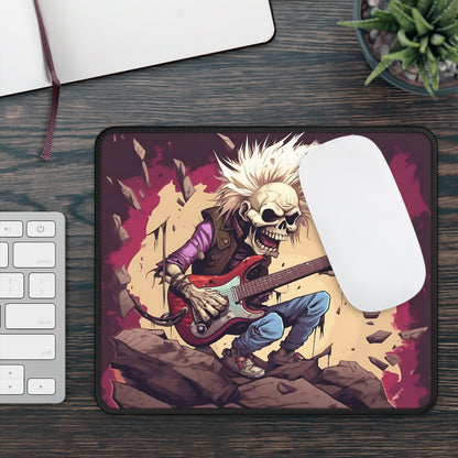 Shred Till You're Dead Mouse Pad – Bone-Crushing Riffs & Rock 'n' Roll Rage
