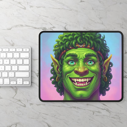 GobSmacked Mouse Pad – So Happy It’s Almost Creepy