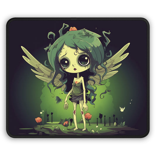 Rotten Pixie Mouse Pad – Decay, Wings, and Whimsy