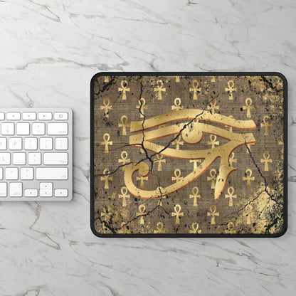 Ankh Gaze Mouse Pad – Unlock Eternal Digital Life.