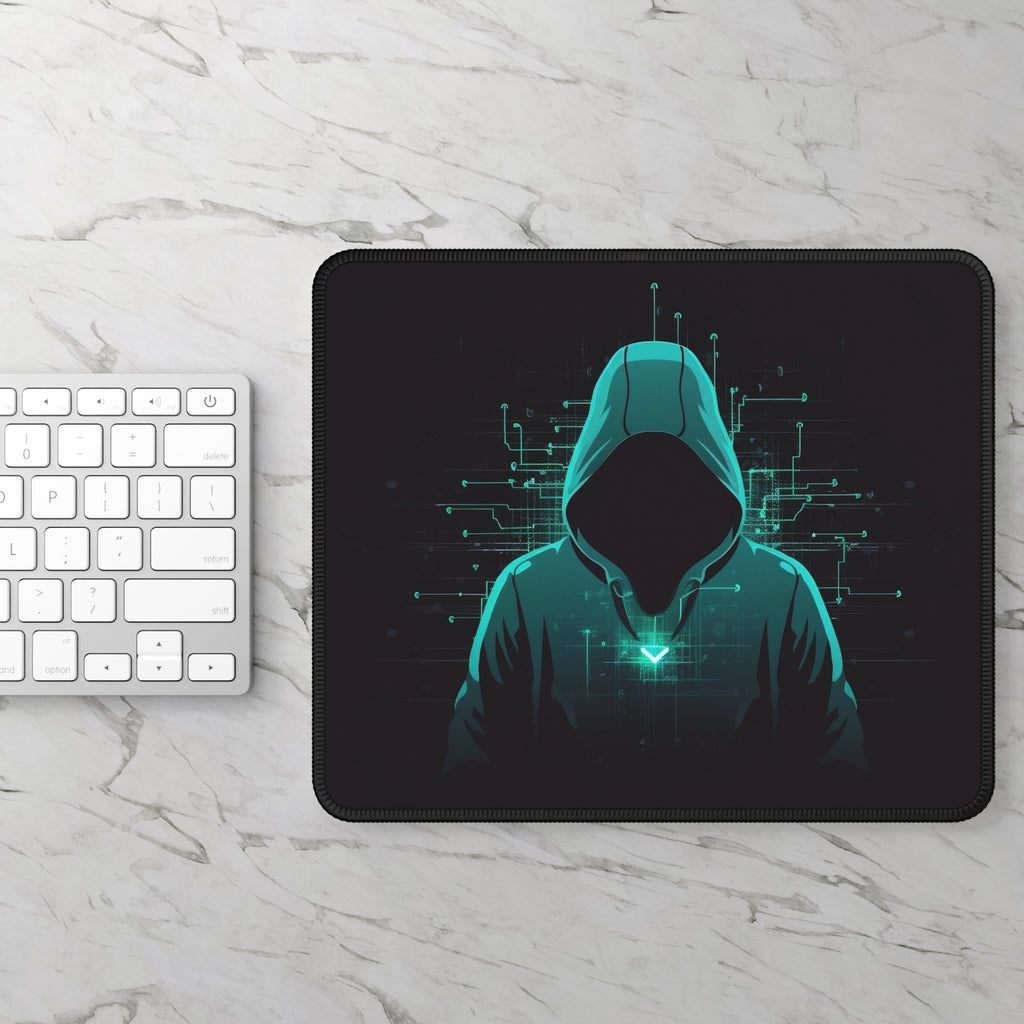 Quantum Ghost Mouse Pad – Plug In. Fade Out.
