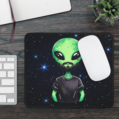 "Human Costume" Alien Mouse Pad – Incognito Mode Activated!