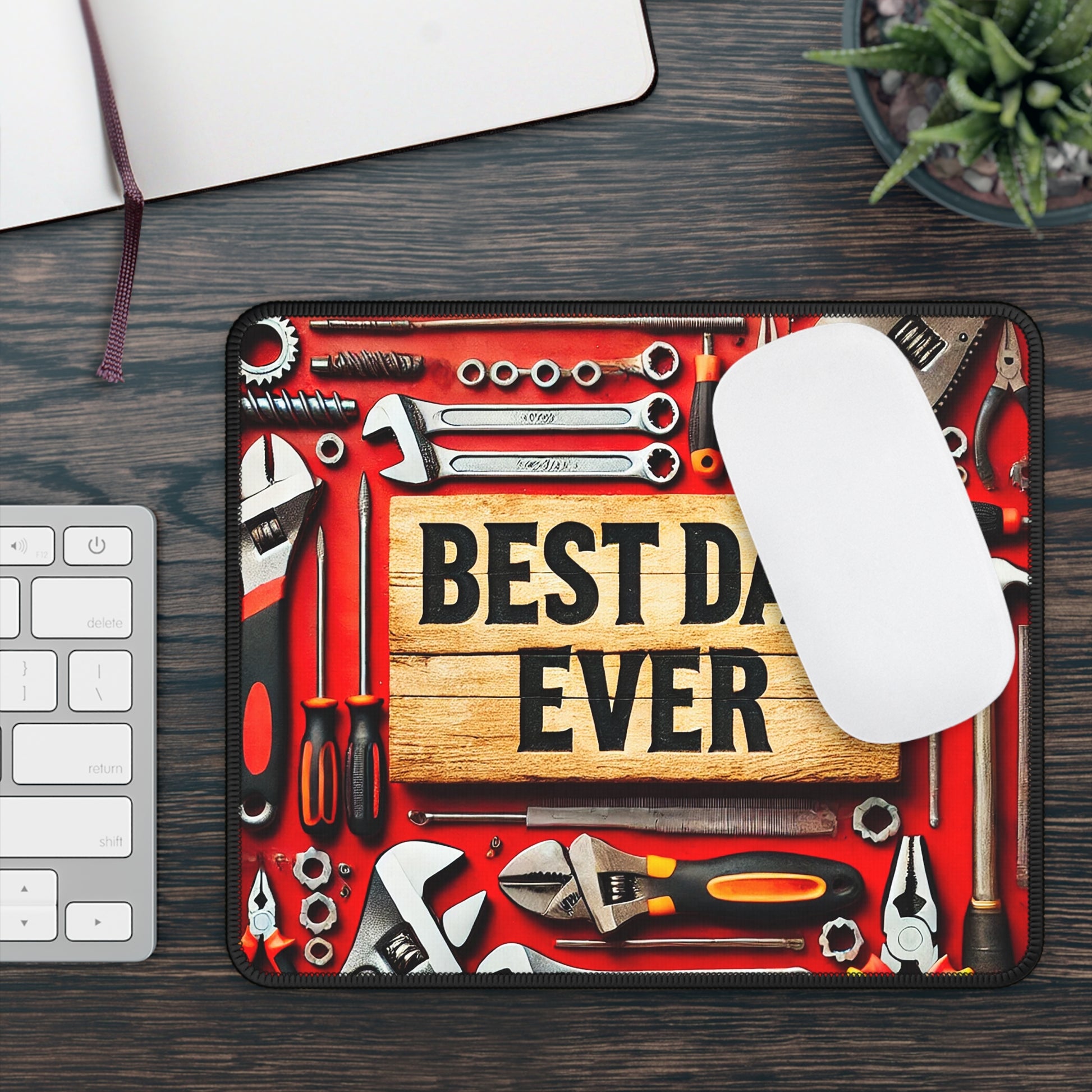 Best Dad Ever Tool Bench Mouse Pad – For the Dad Who Can Fix Anything!