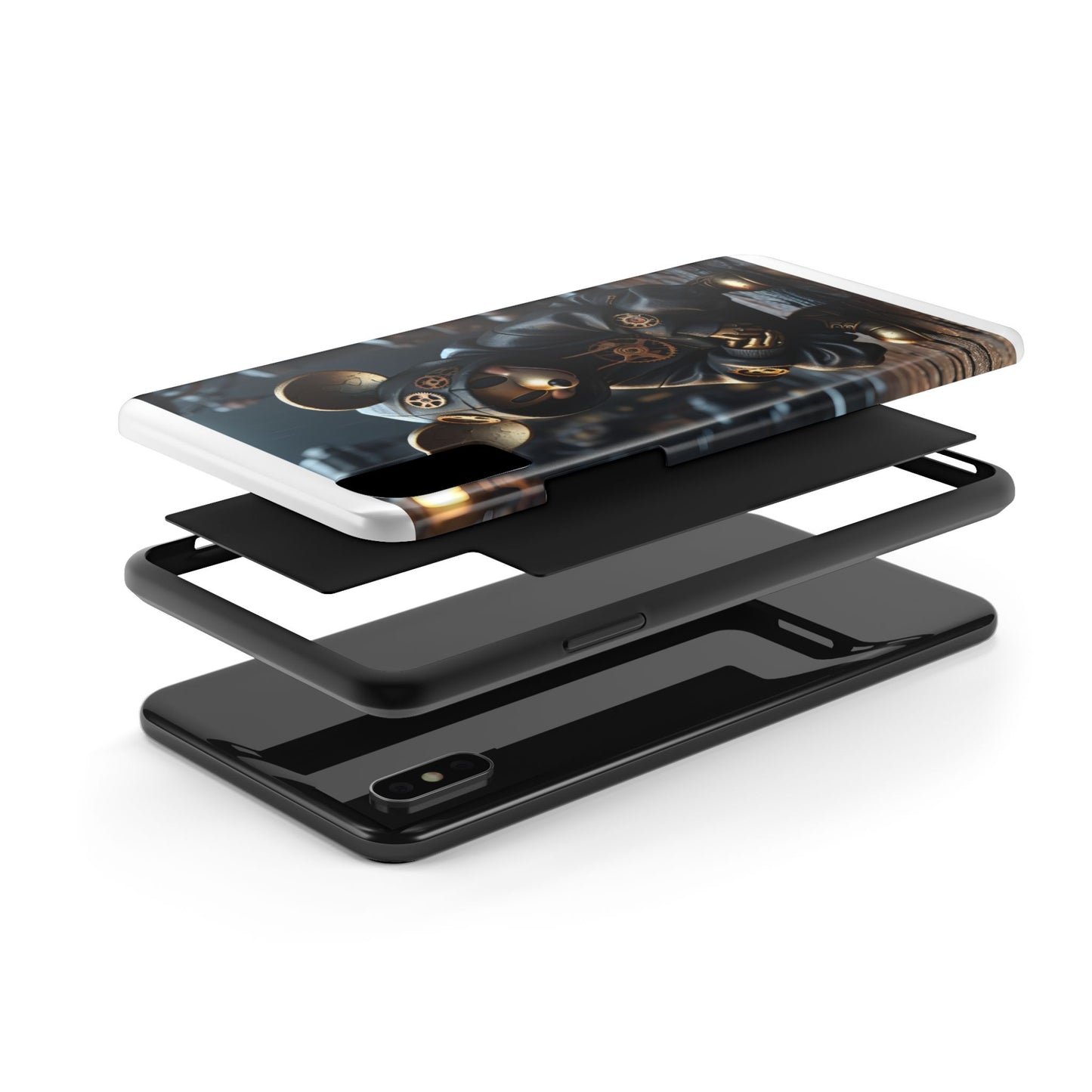 Steampunk Mickey Tough Phone Case - Durable & Stylish Phone Cover