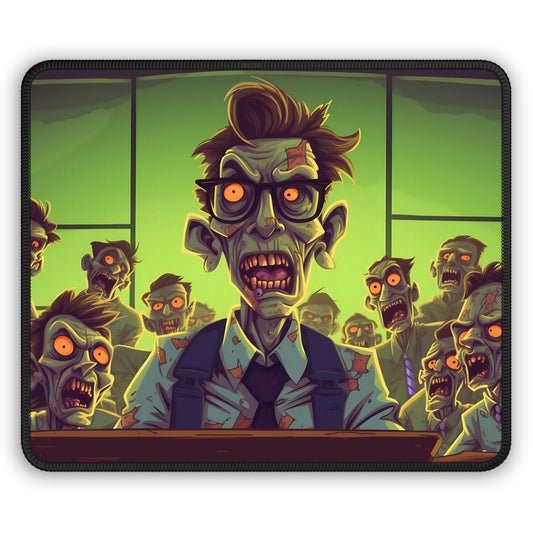 Corporate Zom-Bie Meeting Mouse Pad – Mondays Just Got Worse