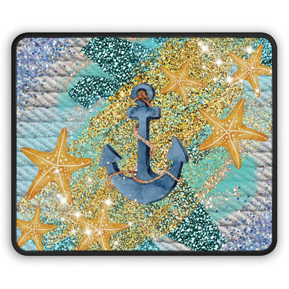 Seas the Sparkle Mouse Pad – Anchored in Glitter, Fueled by Shine