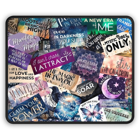 Manifest Magic Mouse Pad – Channeling Cosmic Vibes One Click at a Time