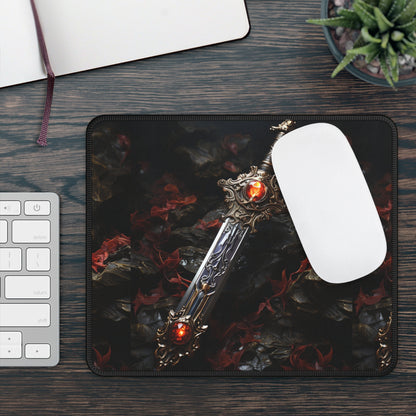 Infernal King's Blade Mouse Pad – Rule Your Realm with Every Move!