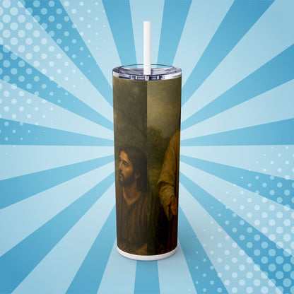 Walk with Him Tumbler – Guided by Grace, One Sip at a Time