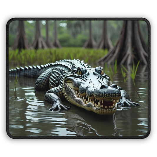 Swamp Sentinel Mouse Pad – Rule Your Digital Domain. Only from GeekPadz.com