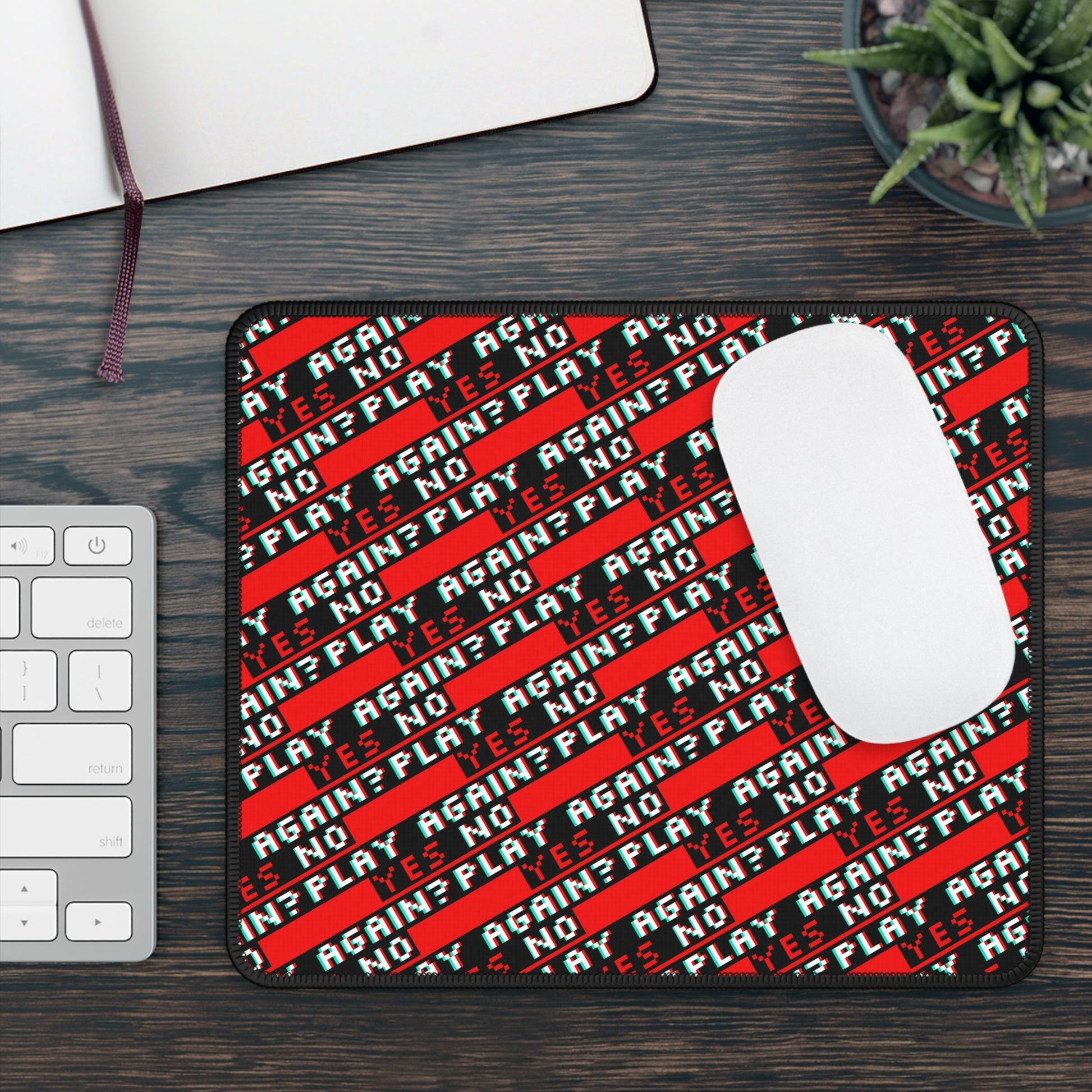 Continue Screen Retro Mouse Pad – The Game Never Ends!