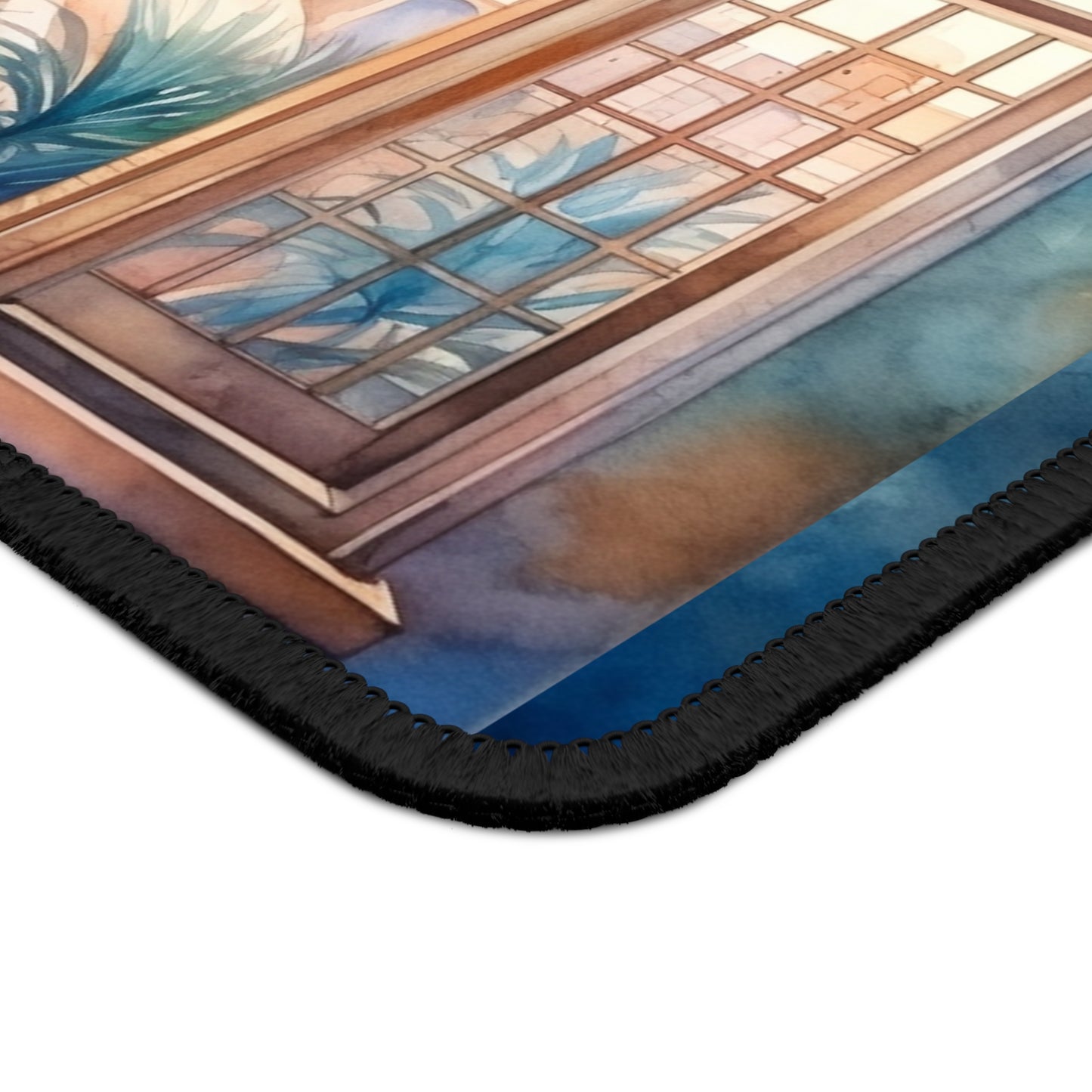 Whispers of the Oasis Mouse Pad – Sunrise Over the Minarets