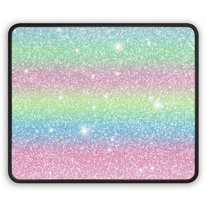 Pastel Sparkle Pop Mouse Pad – Soft Hues, Major Glitz