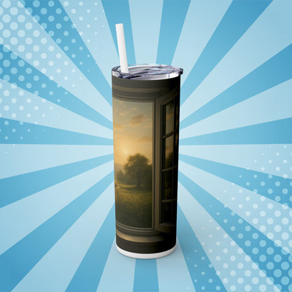 Whispering Trails Tumbler – Where Mornings Begin with Magic