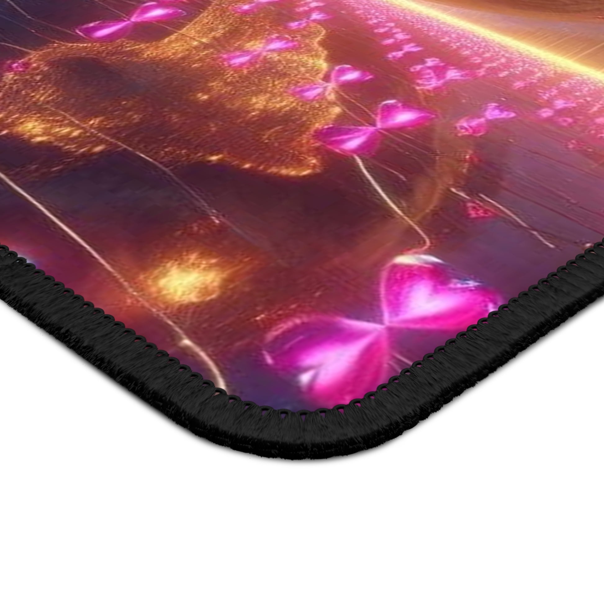Celestial Rose Ballgown Mouse Pad – Where Cosmic Dreams and Romance Meet!