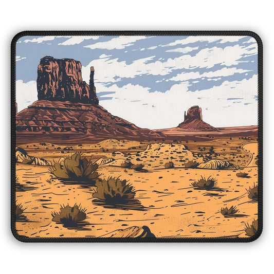 Monument Vibes Mouse Pad – Retro Desert Roads, Modern Day Precision