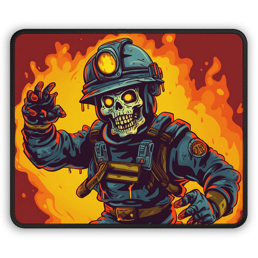 Blazing Backdraft Mouse Pad – Too Hot to Die